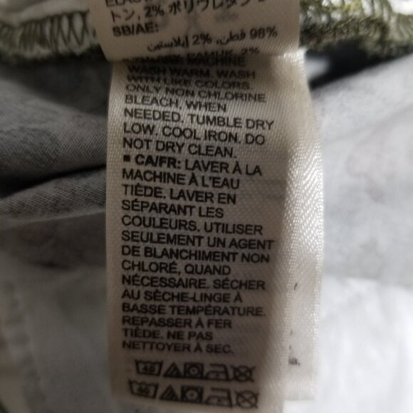 Goodthreads Shorts Men's 38 Chino Green Tan Black - Picture 2 of 6